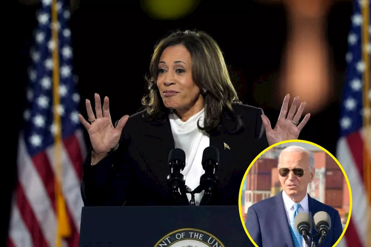 Harris se desmarcó de Biden por llamar “basura” a los seguidores de Trump