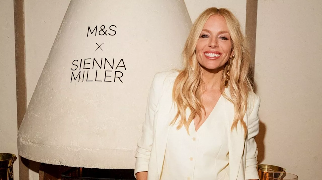 Sienna Miller’s Second M&S Collaboration Launch Was a Party