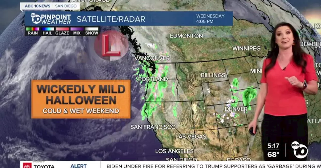 San Diego's Weather Forecast for October 30, 2024: Wickedly mild Halloween!