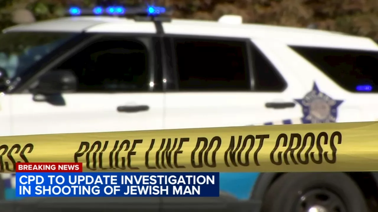 Chicago police give update on Jewish man shot on North Side amid calls for hate crime charges