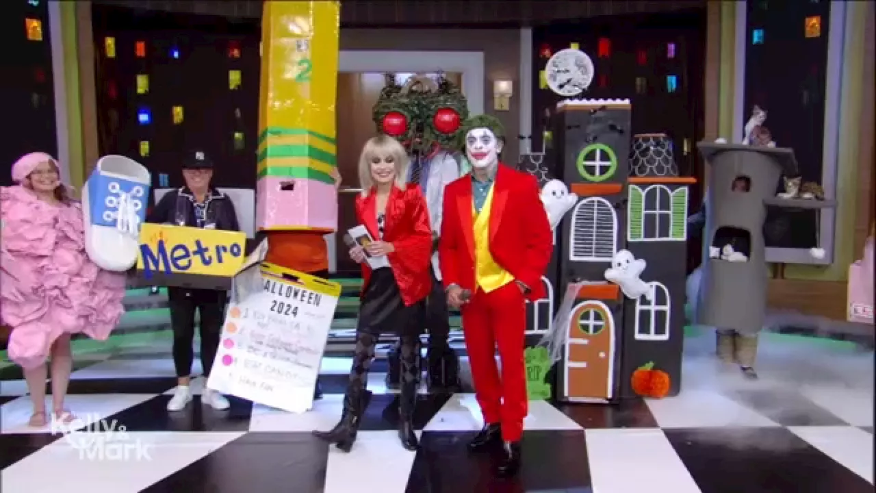 'Live with Kelly and Mark' hosts annual Halloween celebration with nod to Hulu's 'Only Murders'