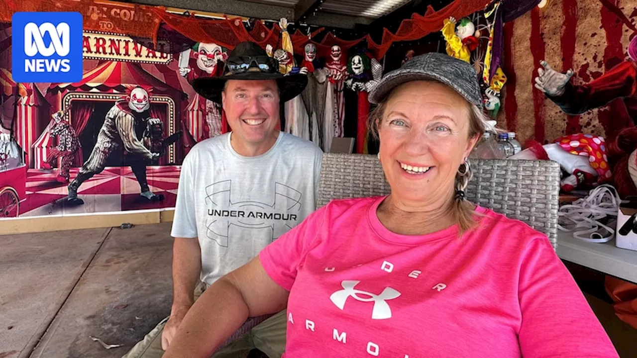 Alice Springs couple holds final Halloween display after 16 dedicated years