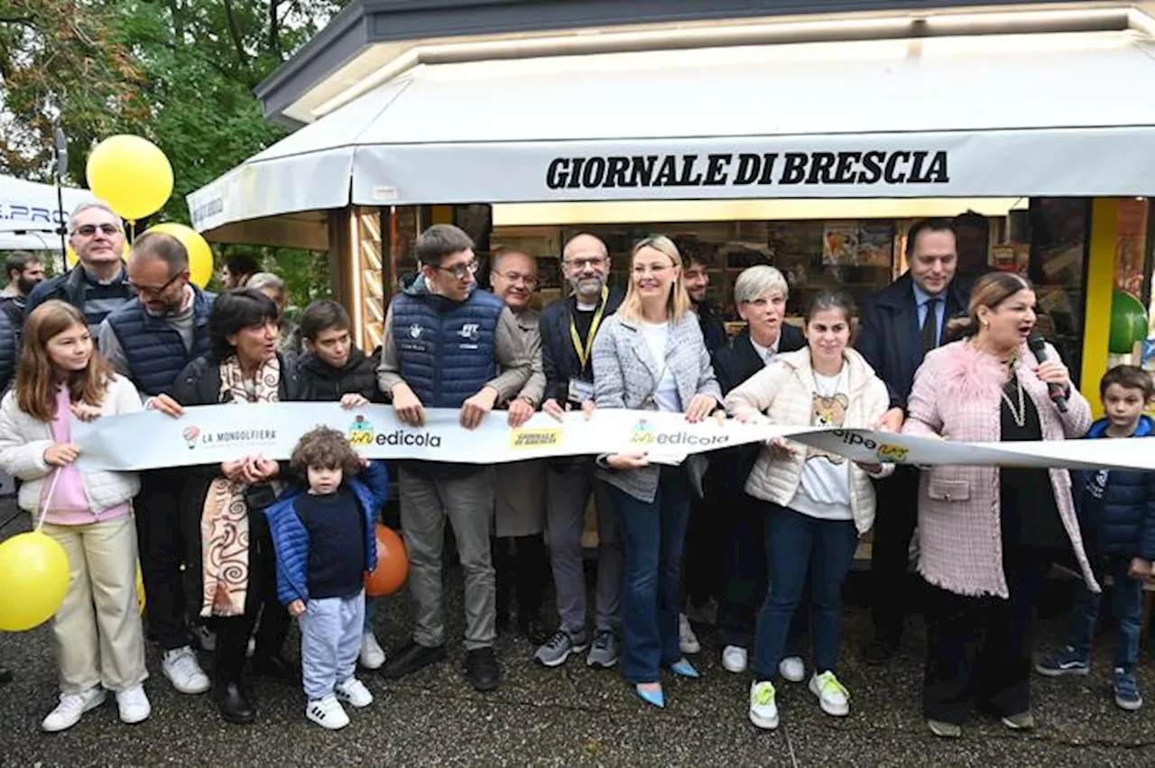 A Brescia inaugurata la prima edicola inclusiva