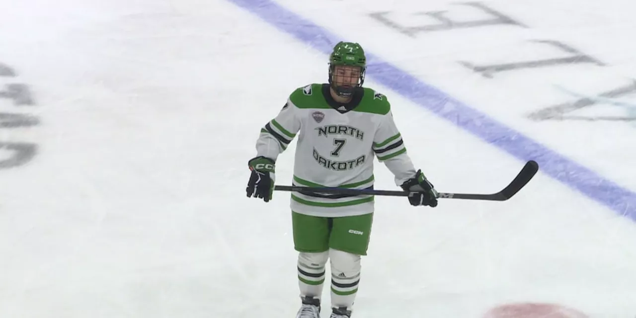 Anchorage’s Mac Swanson scores first collegiate goal for No. 6 North Dakota