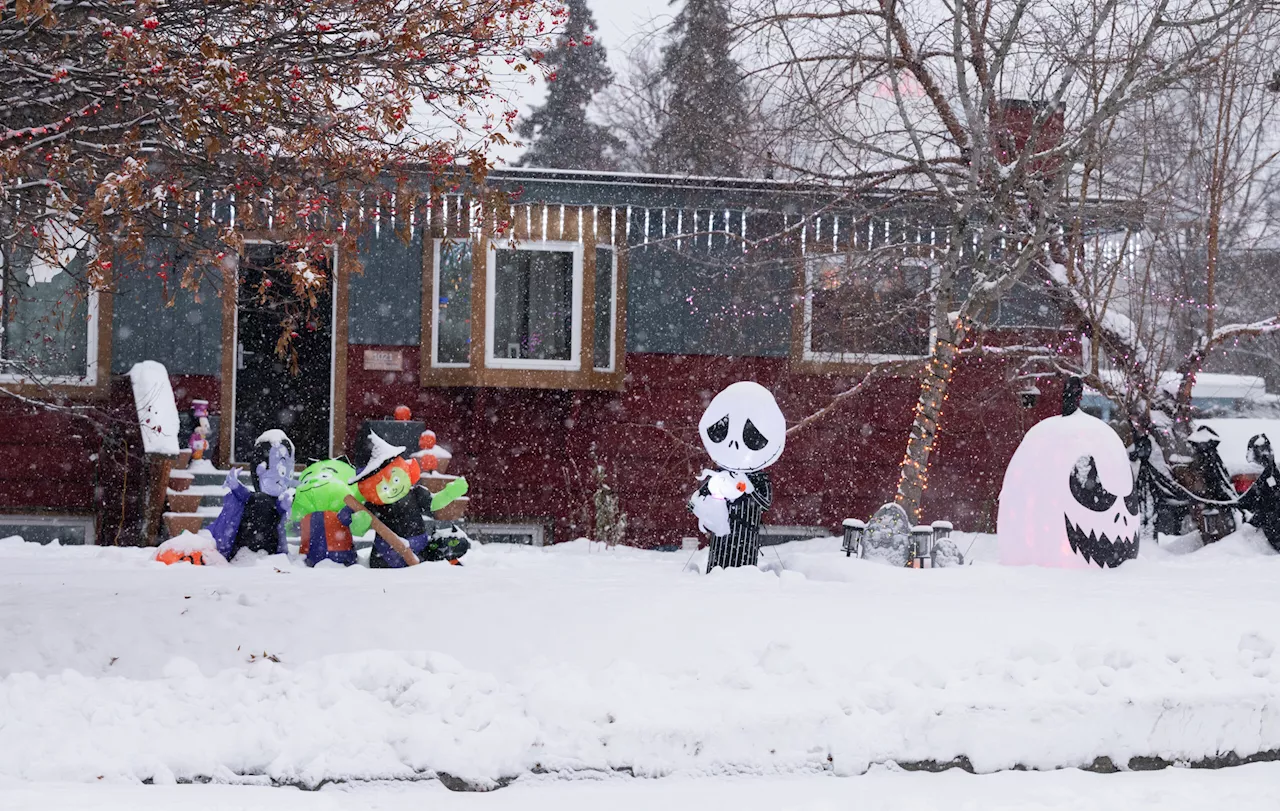 Halloween freezing rain turns Anchorage streets into ‘liquid banana peel,’ meteorologist says