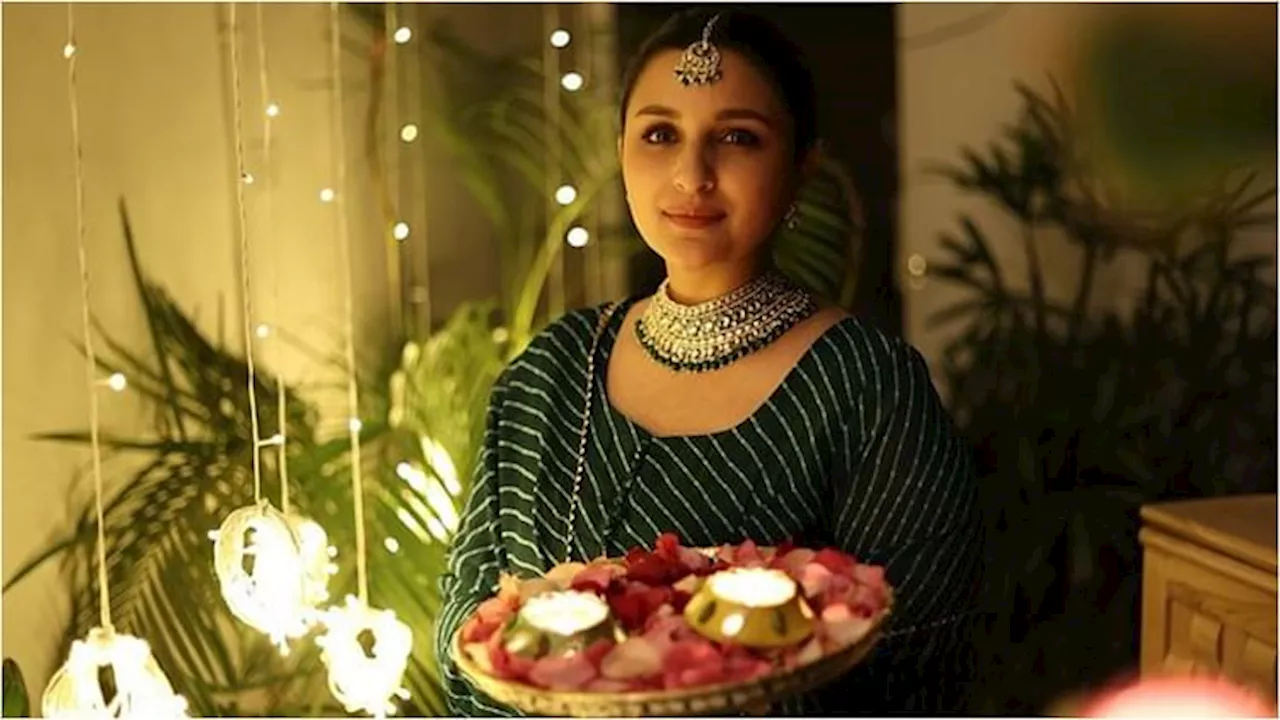 Parineeti Chopra: त्योहार के रंग में रंगीं परिणीति चोपड़ा, पोस्ट साझा कर लिखा- चमकीला दिवाली की शुभकामनाएं