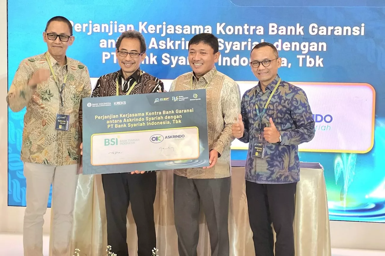 BSI dan Askrindo Syariah kerja sama kontra bank garansi Rp1 triliun