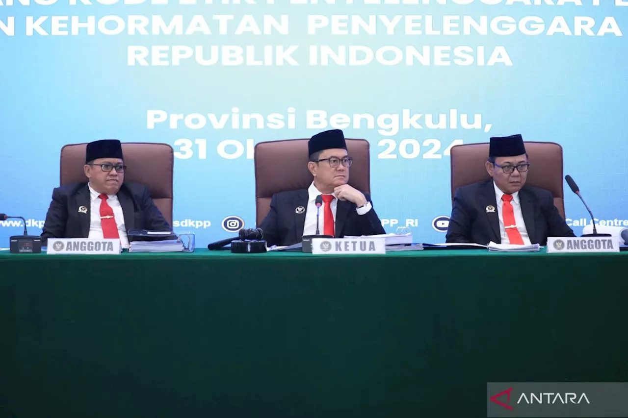 DKPP periksa ketua-anggota Bawaslu Bengkulu soal penanganan laporan