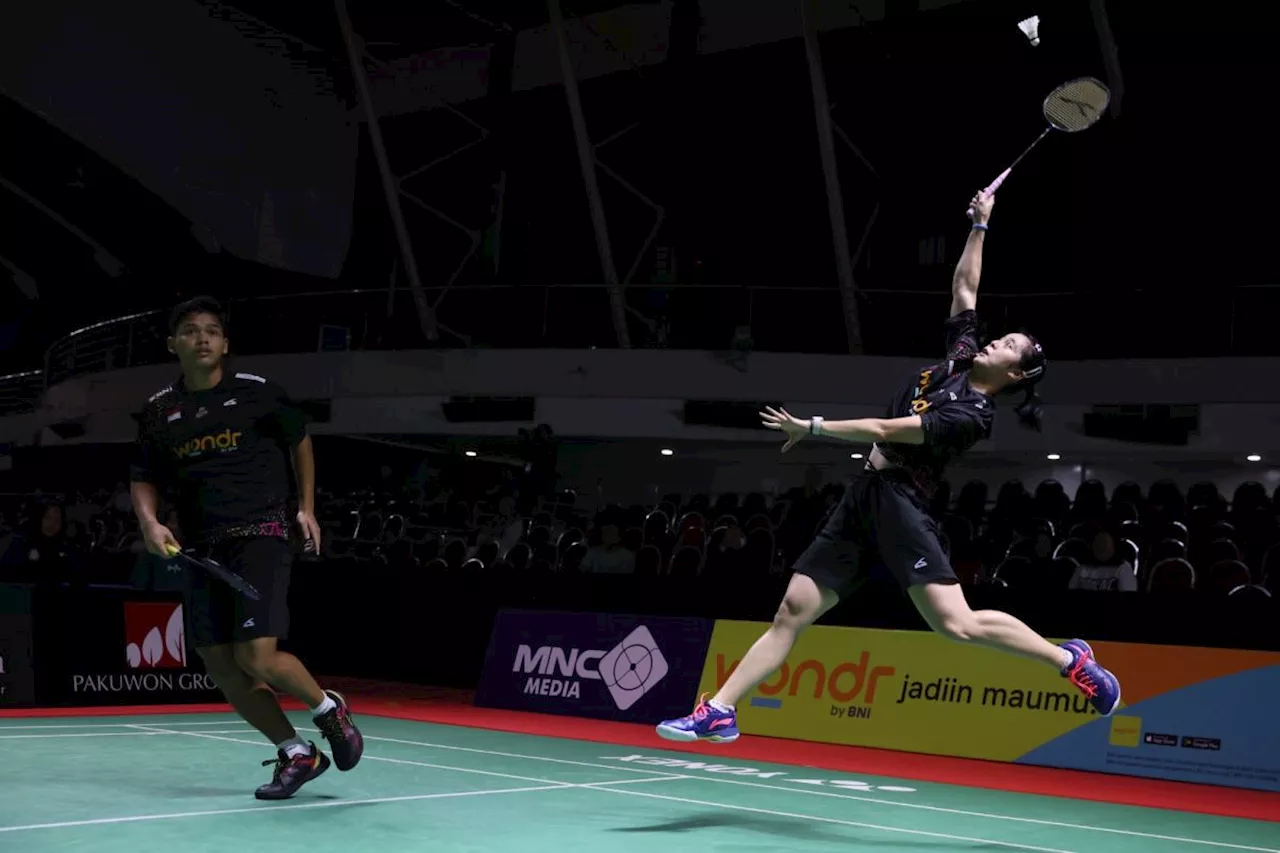 Tiga ganda campuran menyusul ke perempat final Indonesia Masters II