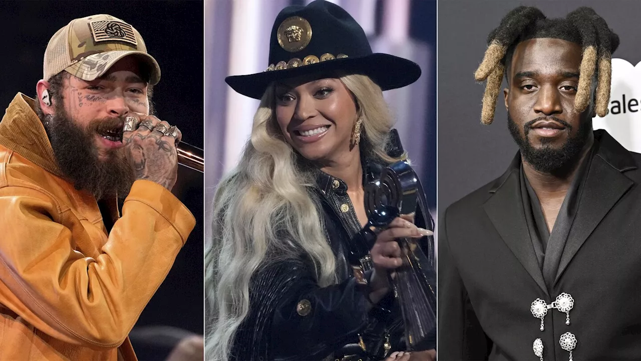 Beyoncé, Shaboozey and Post Malone topped country in 2024. How will Grammy voters respond?