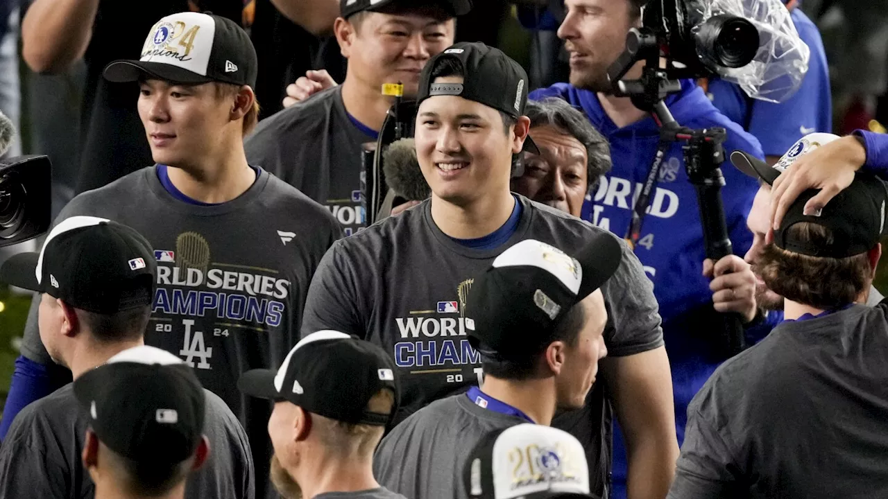 World Series champion Dodgers have eye on back-to-back titles with Ohtani returning to mound in 2025