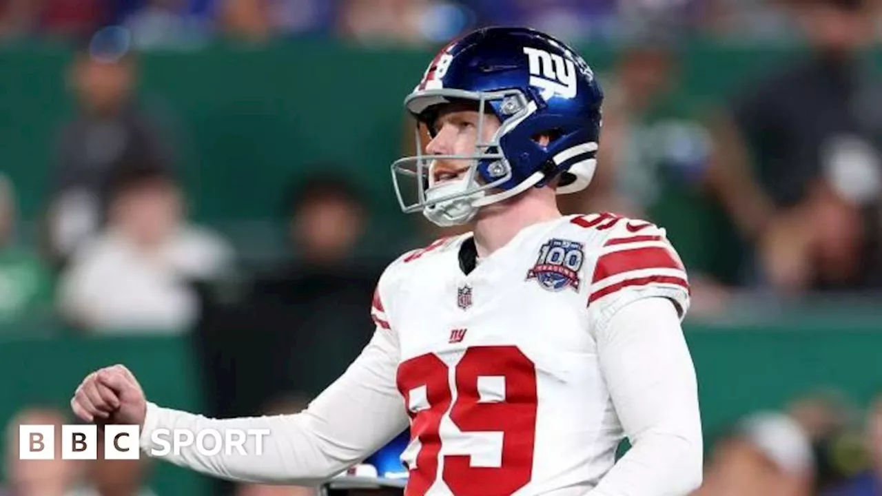 NFL: New York Giants kicker Jude McAtamney on making it in American football