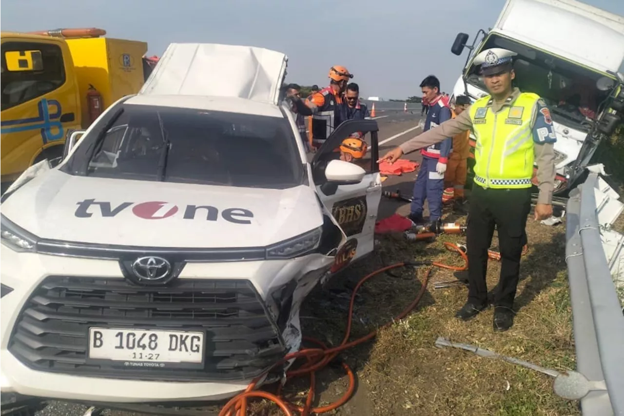 Kronologi Kecelakaan Mobil TV One di Tol Pemalang, 3 Orang Tewas