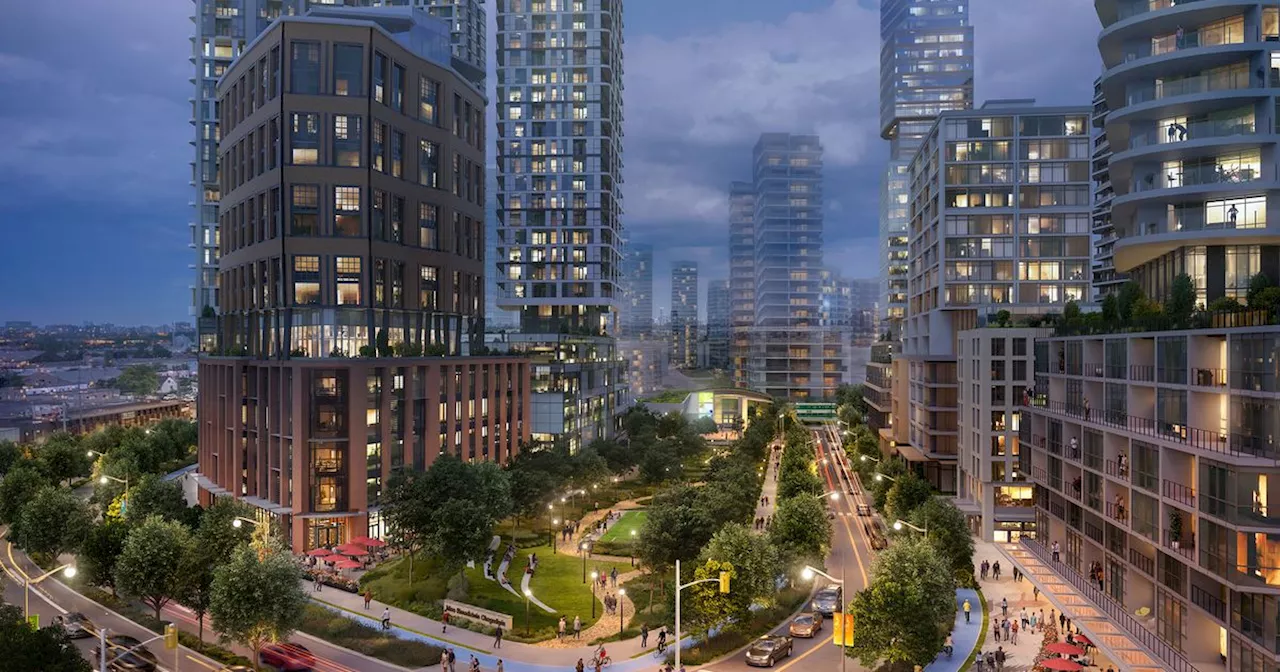 Huge Toronto neighbourhood will put almost 9,000 homes next to TTC and GO station