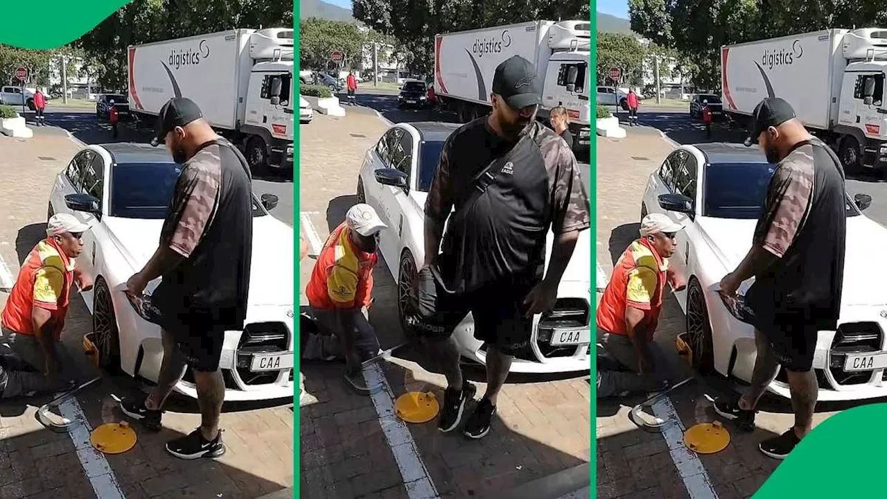 South African Man Tears Petrol Attendant Apart for Clamping His Car: “Get a Proper Job”