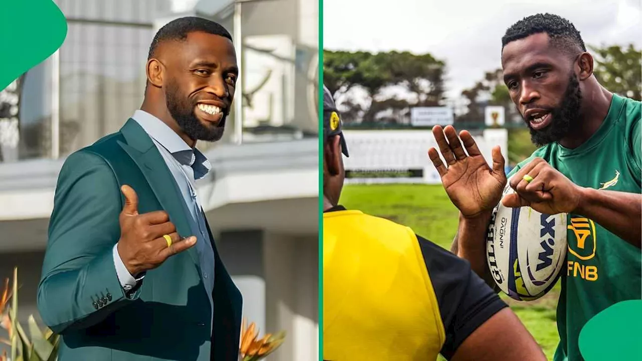 Springboks Captain Siya Kolisi Crowned Fave Sports Star Following Controversial Divorce Announcement