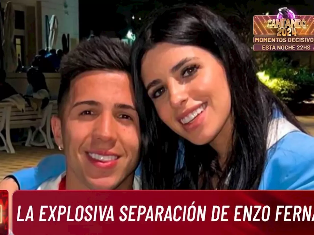 Los motivos de la separación de Enzo Fernández y Valentina Cervantes