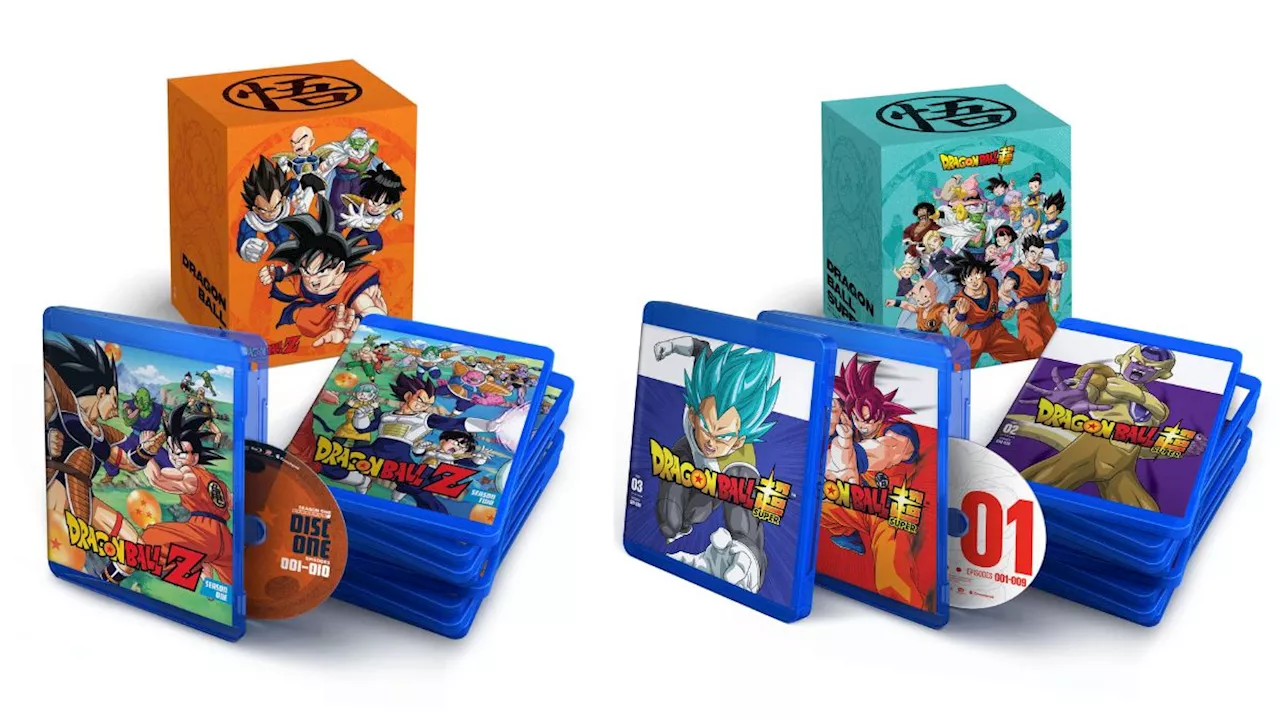 Dragon Ball Z and Super Complete Blu-ray Sets Launch as Exclusives