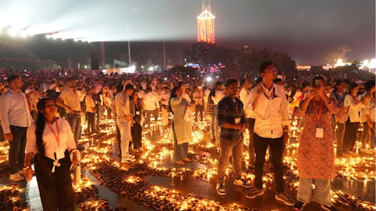 Hindus celebrate Diwali, festival of lights