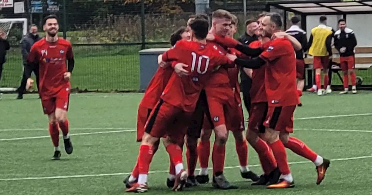 Rutherglen Glencairn overjoyed as dramatic comeback ends with 93rd minute winner