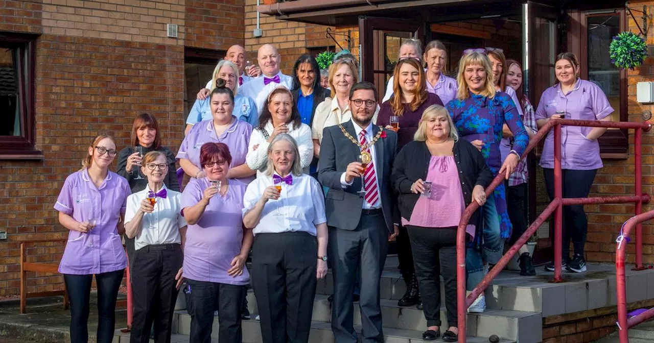 Wishaw care home celebrates 25th anniversary in style