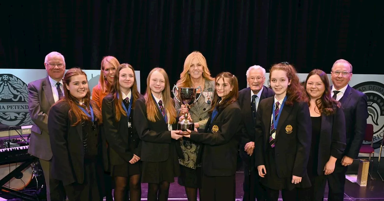 Wishaw high school scoop top award at Lanarkshire public speaking competition