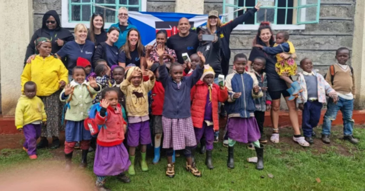 Wishaw woman reflects on charity mission to Kenya