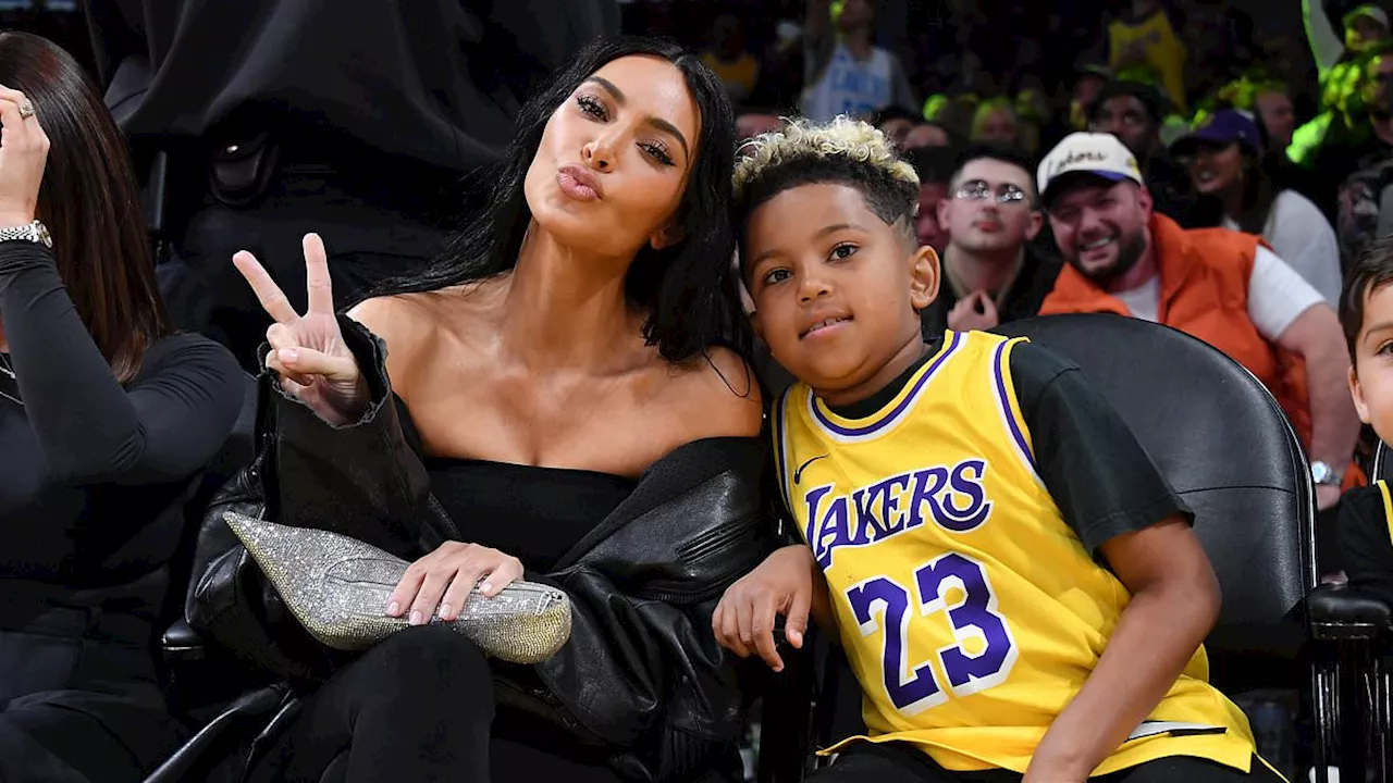 Kim Kardashian's son Saint's YouTube channel deleted following anti-Kamala Harris posts