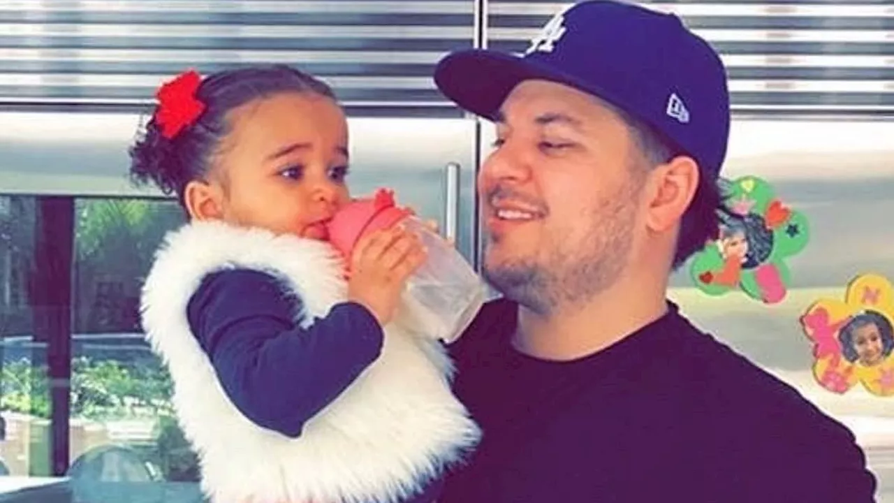 Rob Kardashian shares rare snap of daughter Dream as Kobe Bryant for Halloween