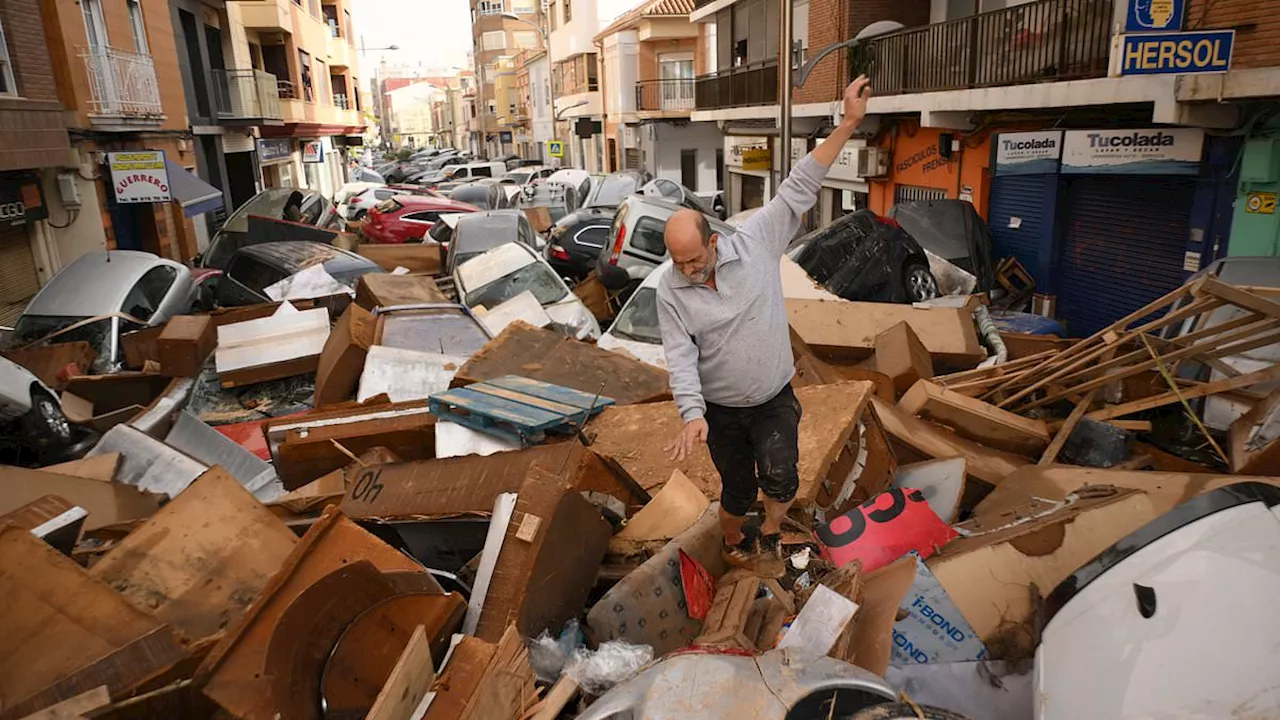 Corpses wash up in horrified survivors' homes after Spain's catastrophic floods leave Valencia...