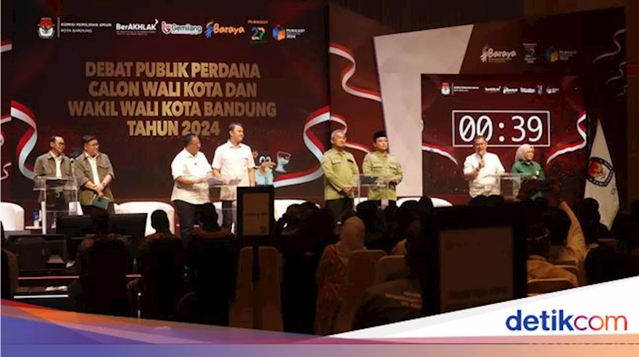 Jam Debat Pilwalkot Bandung Dikeluhkan Paslon, KPU Janji Evaluasi