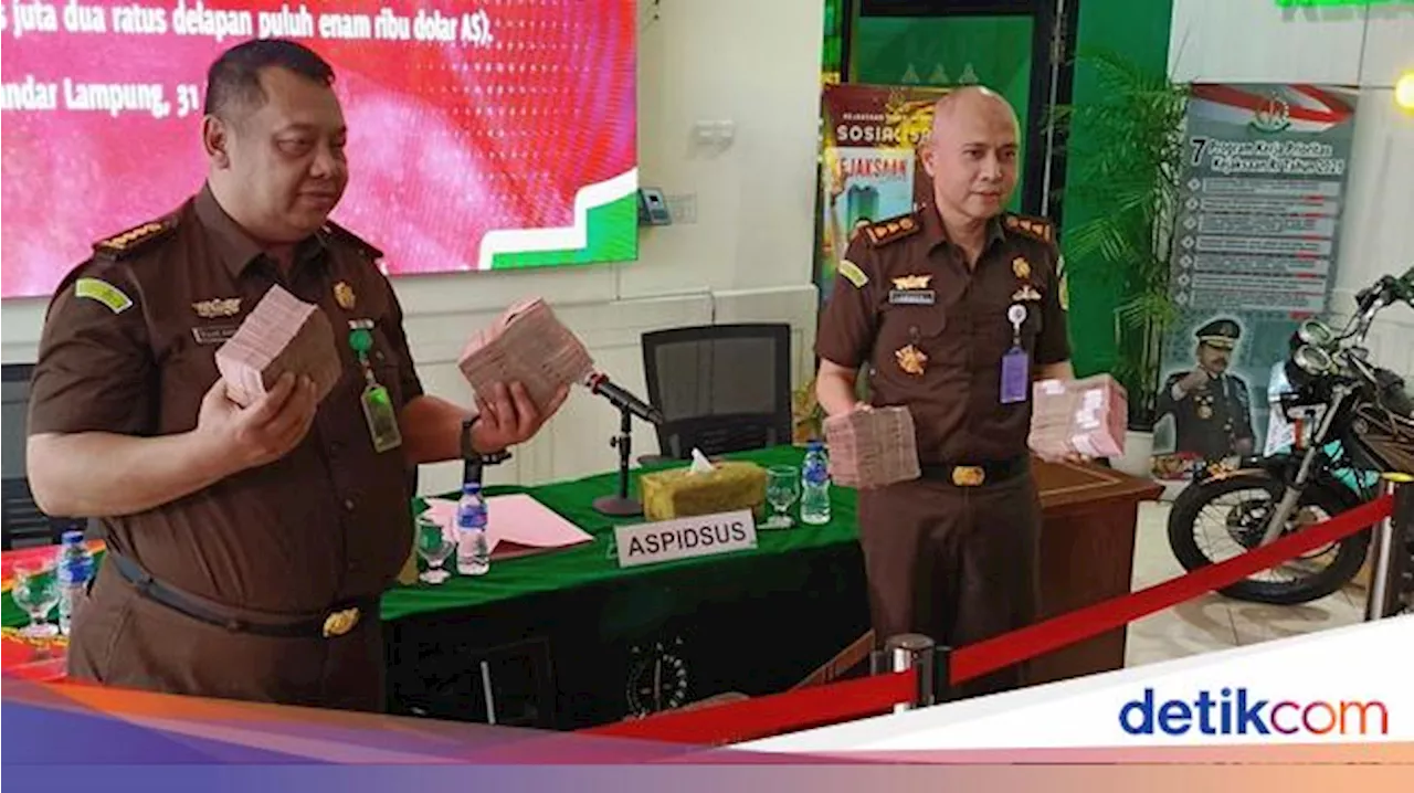 Kejati Sita Uang Rp 2 Miliar dalam Kasus Dugaan Korupsi BUMD di Lampung