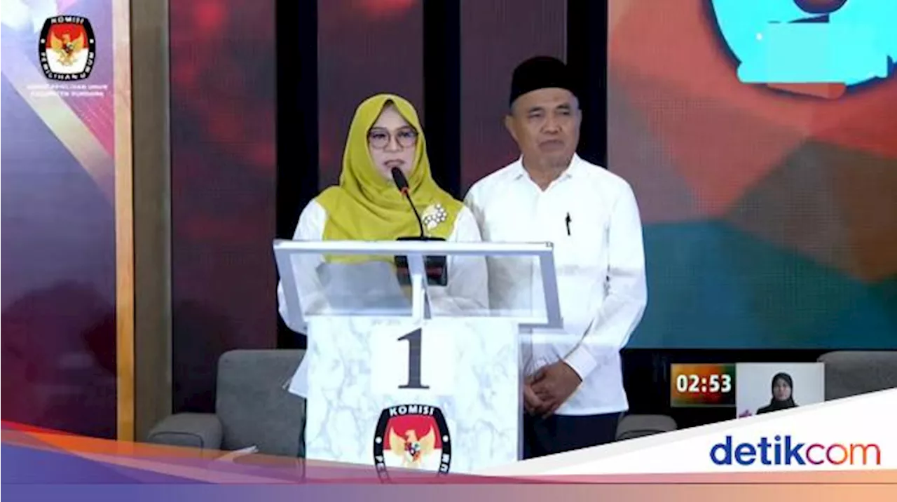 Novi-Talif Kenalkan Visi 'Samawa Maras' dalam Debat Perdana Pilbup Sumbawa