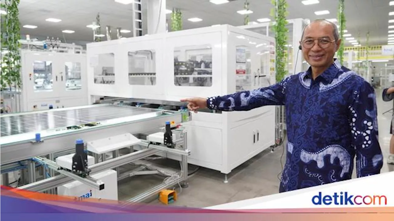 Ini Dia Pabrik Panel Surya Terbesar di RI, Bisa Produksi 1 GWp