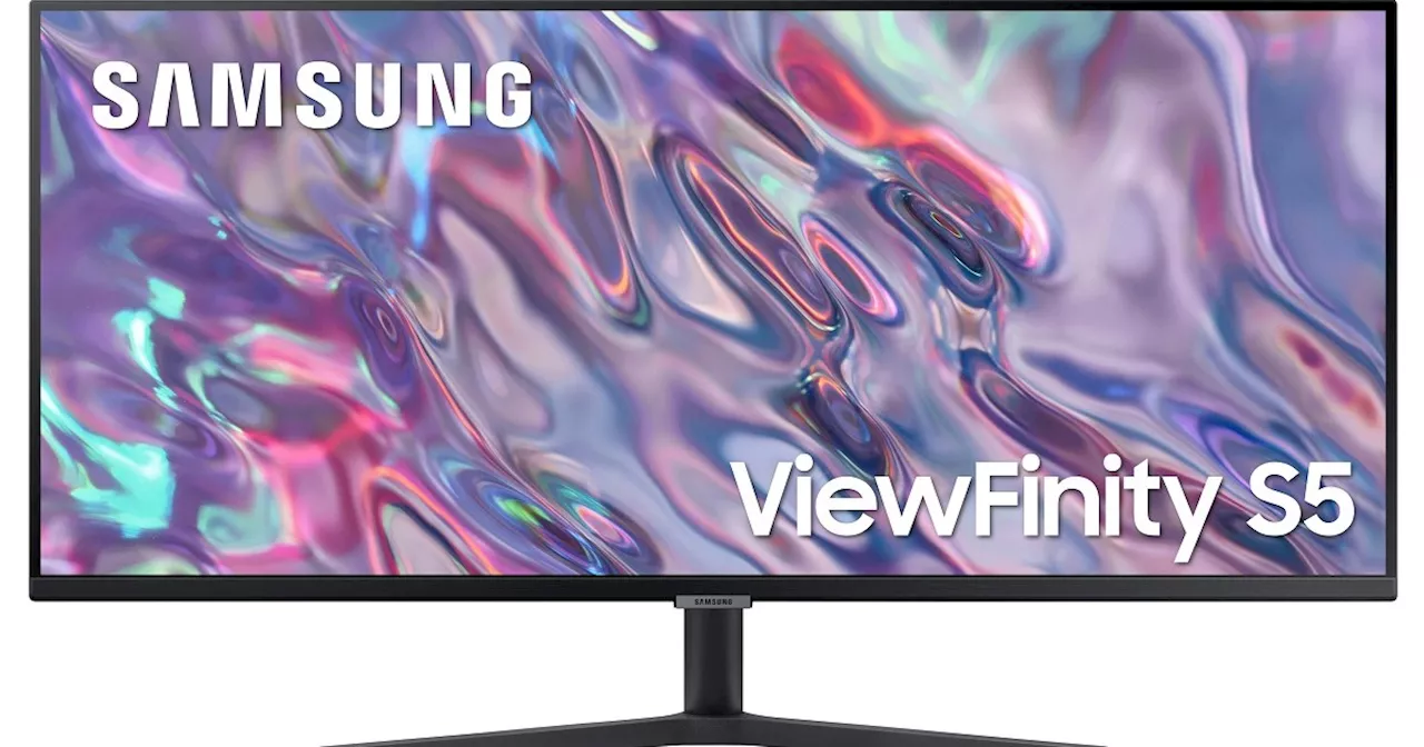 This Samsung 34-inch QHD Monitor is less than $250 today