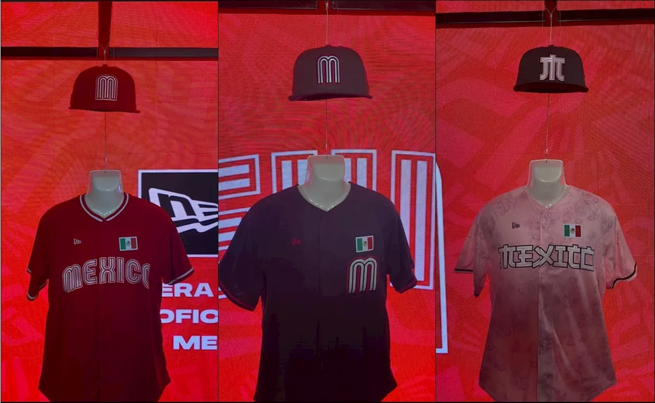 La Selección Mexicana de Beisbol presentó sus uniformes y gorras para el Premier 12