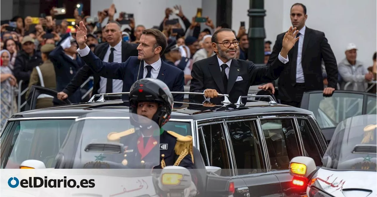 Macron escenifica su reconciliación con Mohamed VI en Rabat tras apoyar el plan marroquí para el Sáhara Occidental