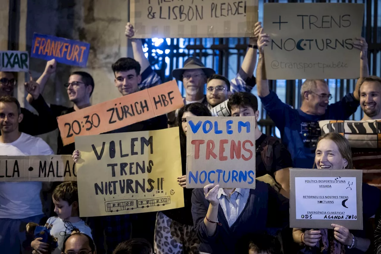 Barcelona, sin trenes nocturnos por el desistimiento de Renfe y los impedimentos de las autoridades francesas