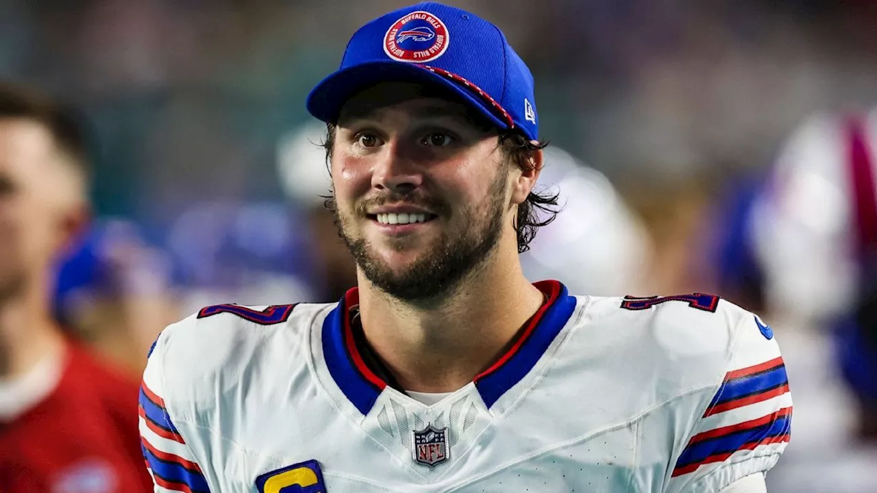 Josh Allen takes Buffalo Bills QB room to Yankees' World Series Game 4