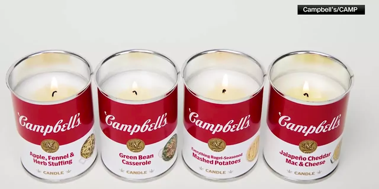 Campbell’s unveils lineup of candles that smell like Thanksgiving sides