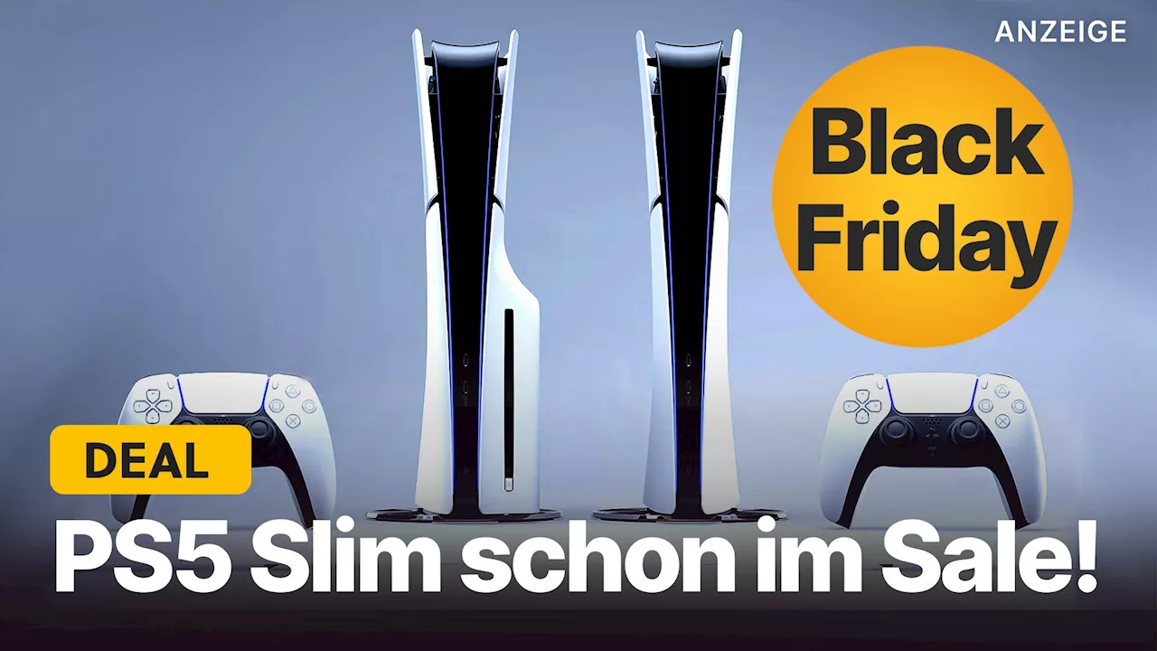 PS5 Slim schon vorab im Black Friday-Angebot: Schnappt euch die Konsole jetzt bereits zum Spitzenpreis!