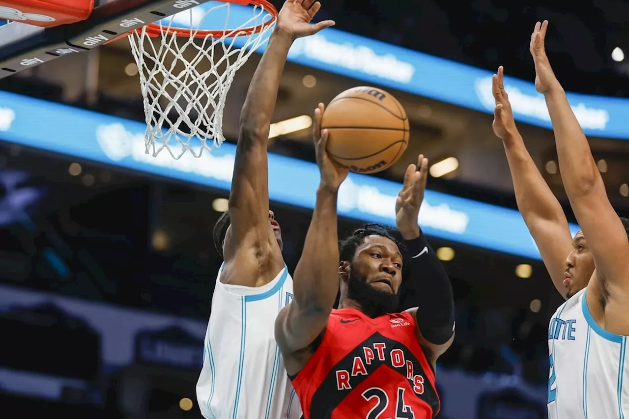 Tre Mann scores 27, Hornets get 72 points from their bench to beat Raptors 138-133