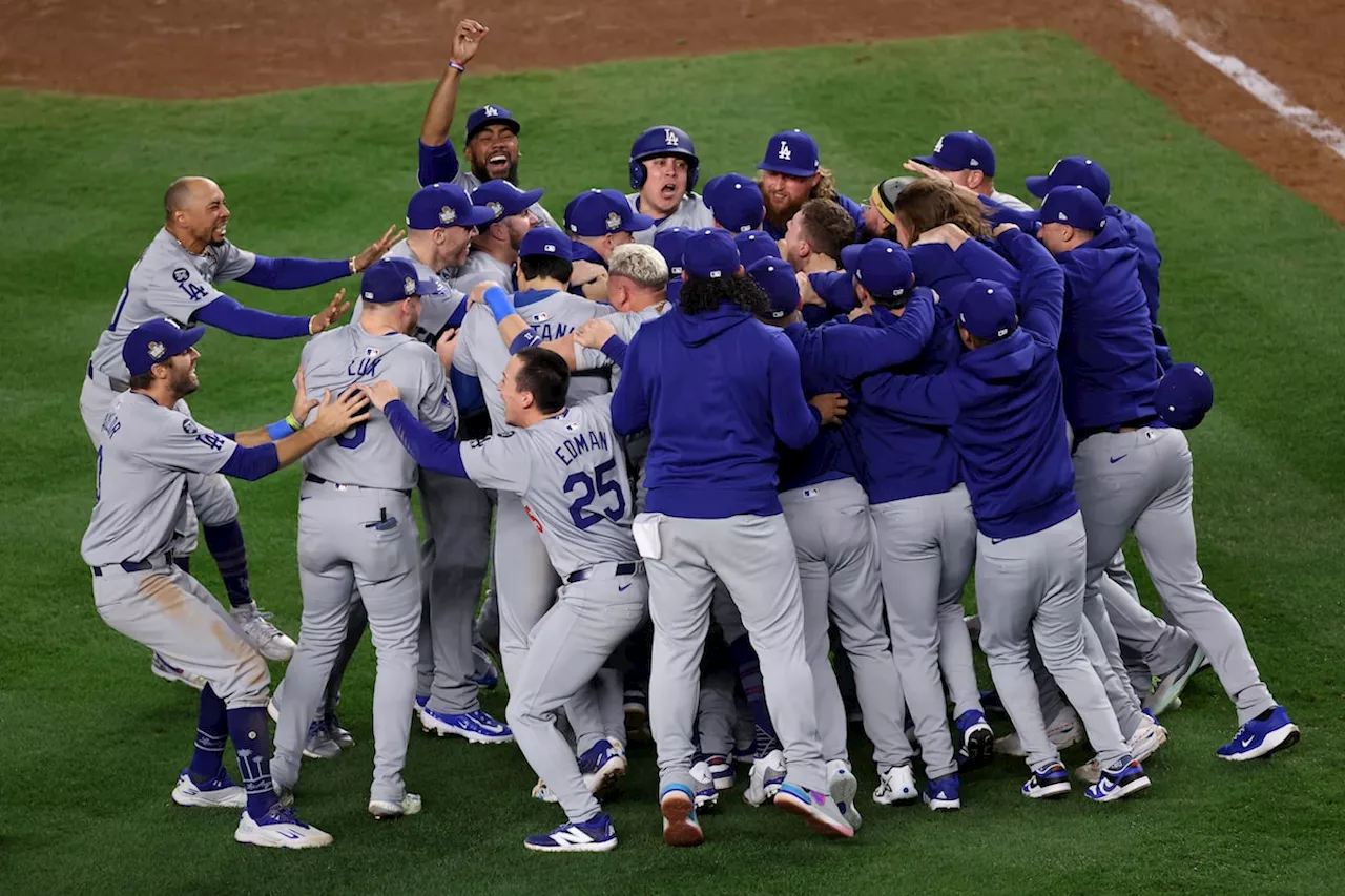 Dodgers beat Yankees 7-6 to win World Series in five games