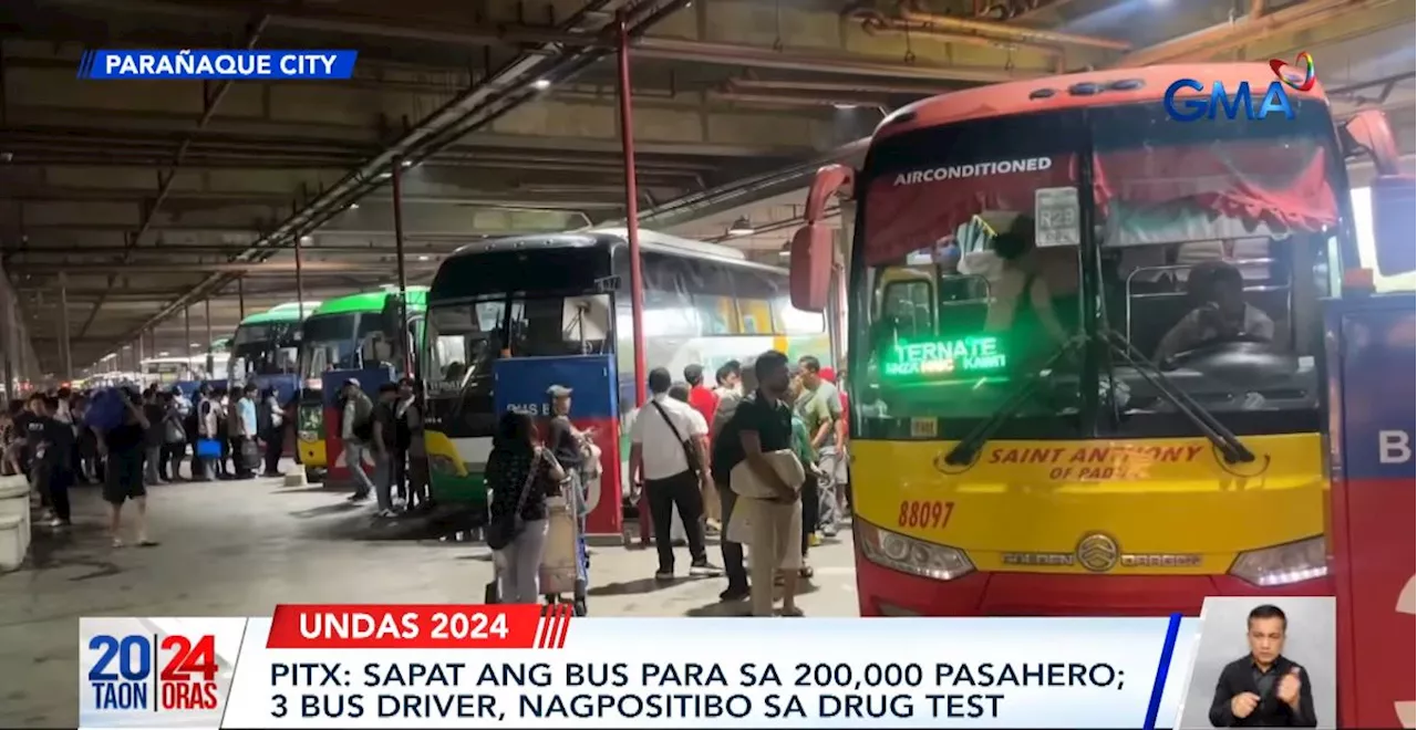 168,000 travelers flock to PITX ahead of Undas 2024