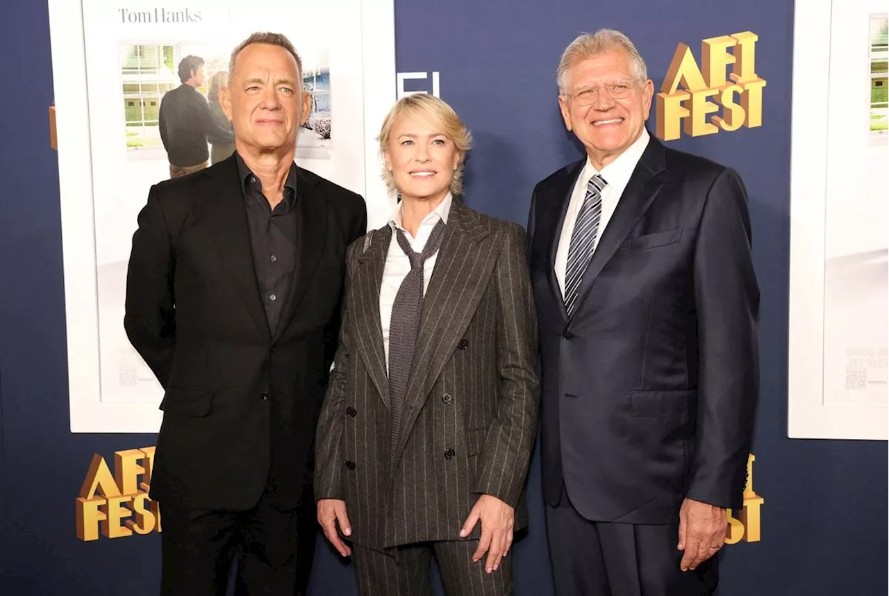 'Here' movie reunites Tom Hanks and Robin Wright as younger selves