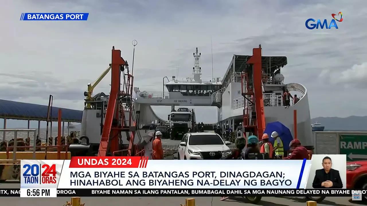 More trips sought at Batangas Port for Undas travelers