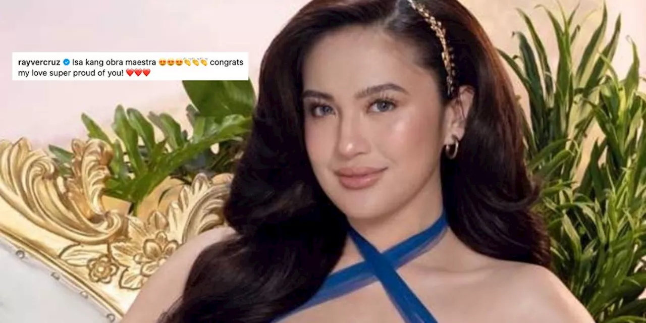 Rayver Cruz reacts to Julie Anne's calendar portraits: 'Isa kang obra maestra'