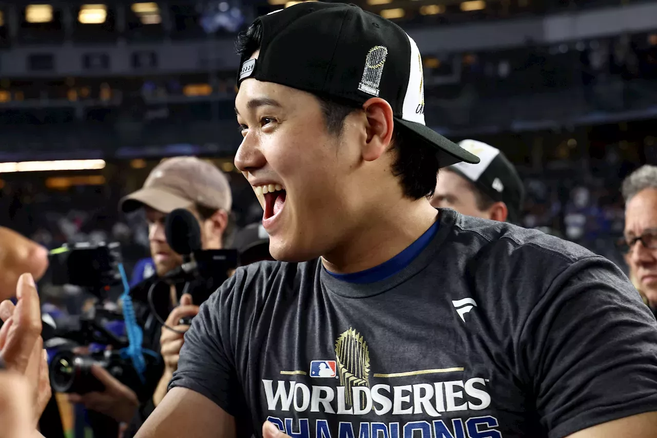 'Sho-time' As Japan Celebrates Ohtani's World Series Triumph - Los ...