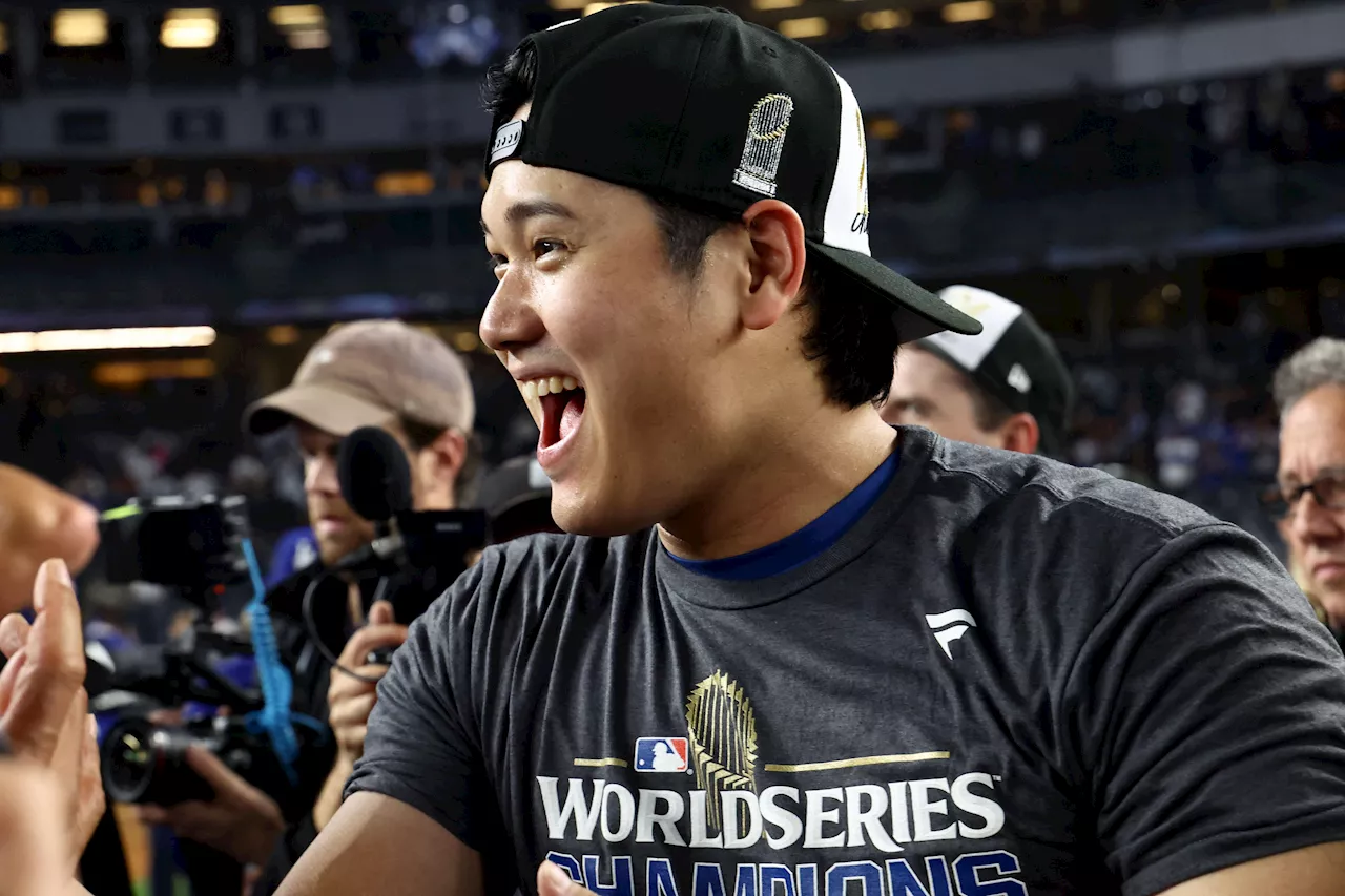 Shohei Ohtani reaches World Series mountaintop in first season with Dodgers