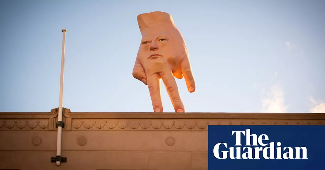 Relief mixed with sadness as New Zealand bids farewell to ‘hated’ giant hand sculpture